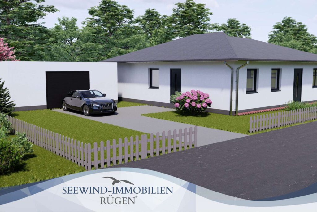 NEUBAU - Hochwertiger Bungalow mit Garage in ausgezeichneter Lage von Lauterbach auf der Insel Rügen