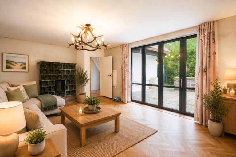 Das gemütliche Wohnzimmer (virtuell eingerichtet)