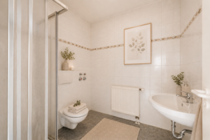 Das gepflegte Badezimmer (Einrichtungsbeispiel)