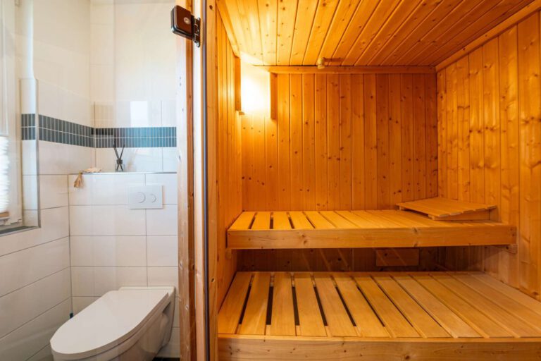 Eine Rarität - saunieren im eigenen Zuhause