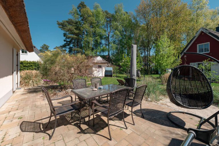 Die sonnenverwöhnte Terrasse