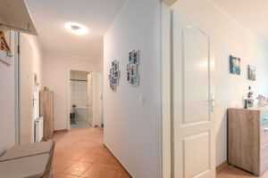 Der offene Blick durch die Wohnung