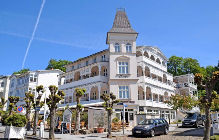 Die malerische Fassade