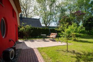 Die sonnenverwöhnte Terrasse