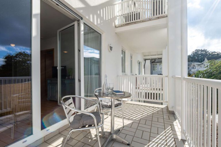 Der sonnige Balkon