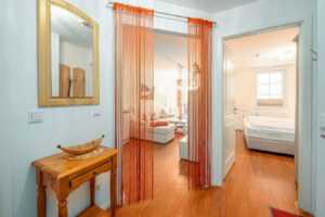 Der offene Blick in die Wohnung