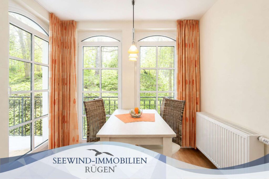 Stilvolle Wohnung mit Balkon in Baabe