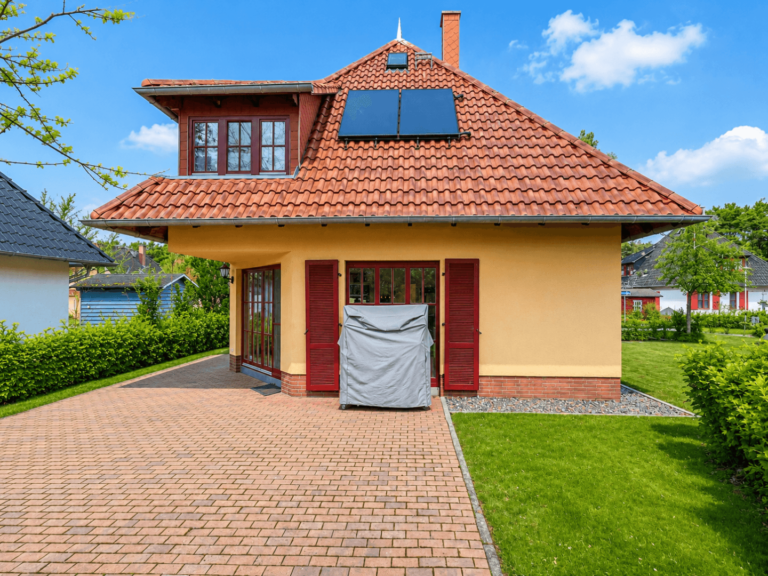 Die großzügige Terrasse