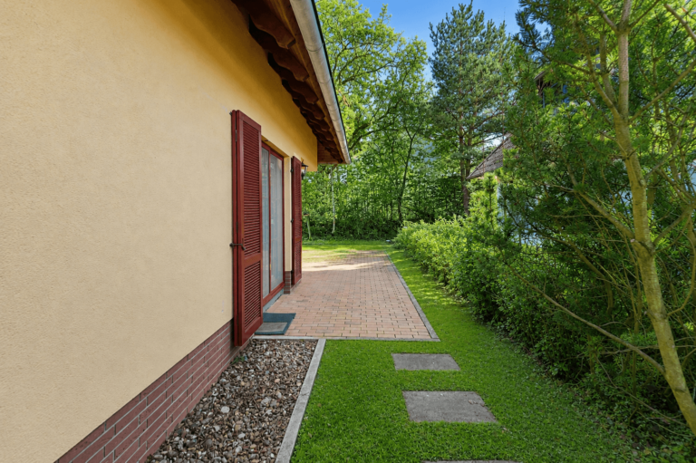 Der Weg zur Terrasse