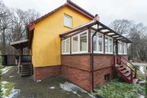 Die geschützte Terrasse