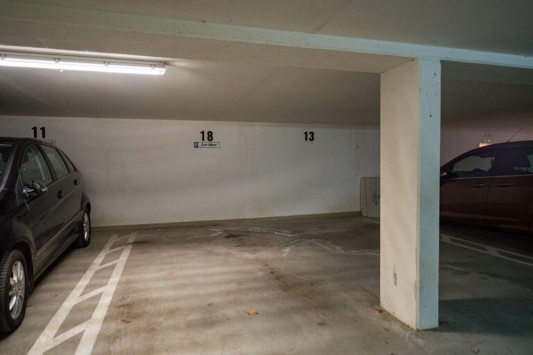 Der eigene Tiefgaragenstellplatz