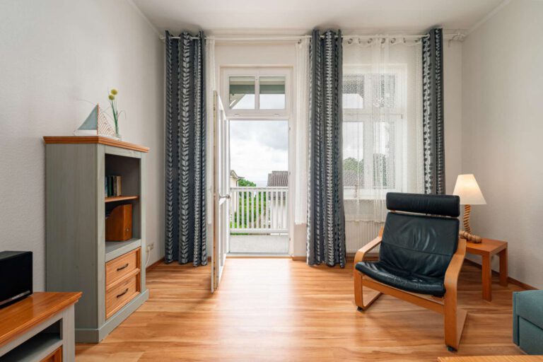 Das helle Wohnzimmer