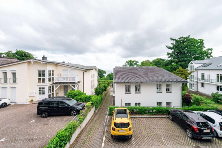 Der geschützte Balkon mit Meerblick