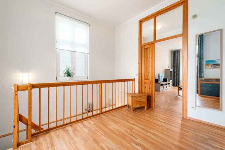 Der Zugang zum Wohzimmer