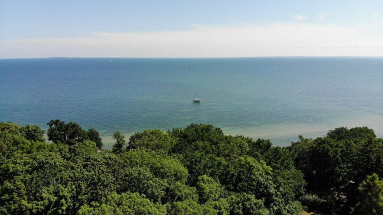 Die reizvolle Lage am Meer