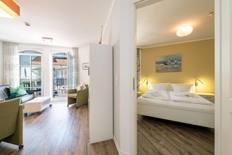 Der offene Blick in die Wohnung