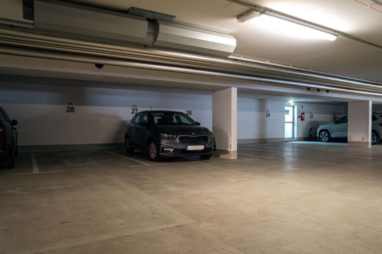 Der eigene Stellplatz in der Tiefgarage