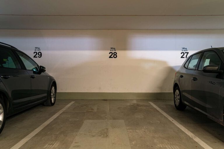 Der eigene Stellplatz in der Tiefgarage