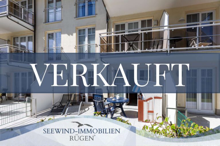Ferienwohnung in der ersten Reihe! - 2 Zimmer Apartment am Kurpark im Ostseebad Baabe