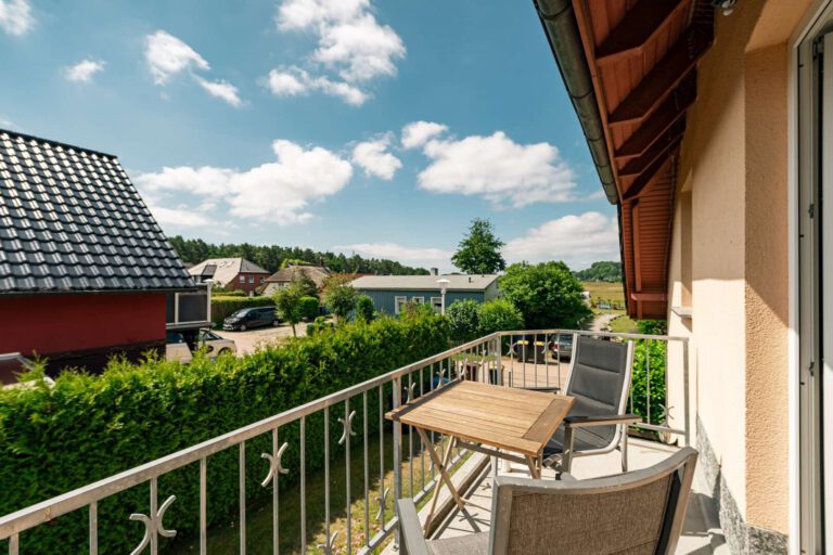 Der sonnige Balkon