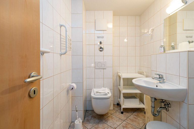 Das gepflegte Badezimmer