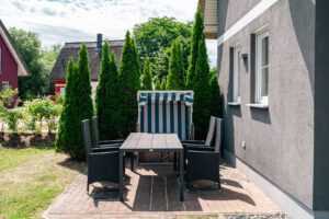 Die sonnenverwöhnte Terrasse