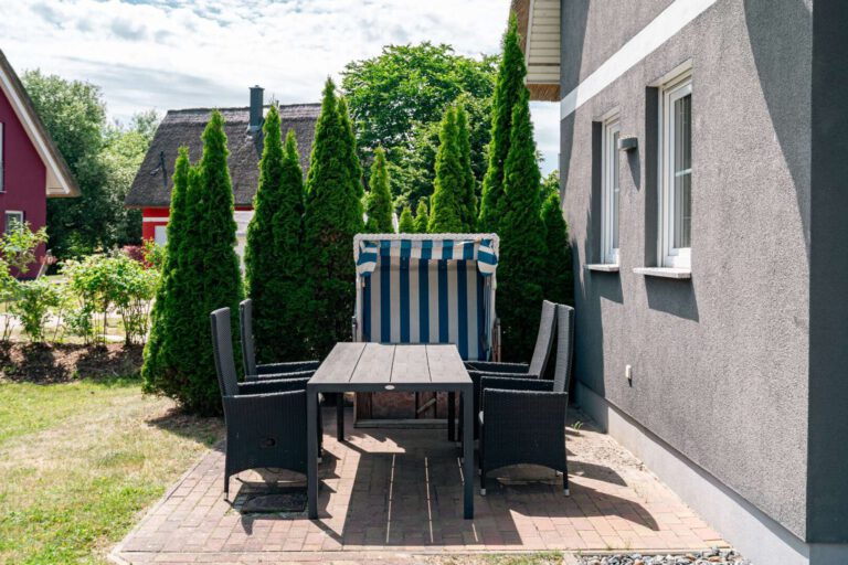 Die sonnenverwöhnte Terrasse