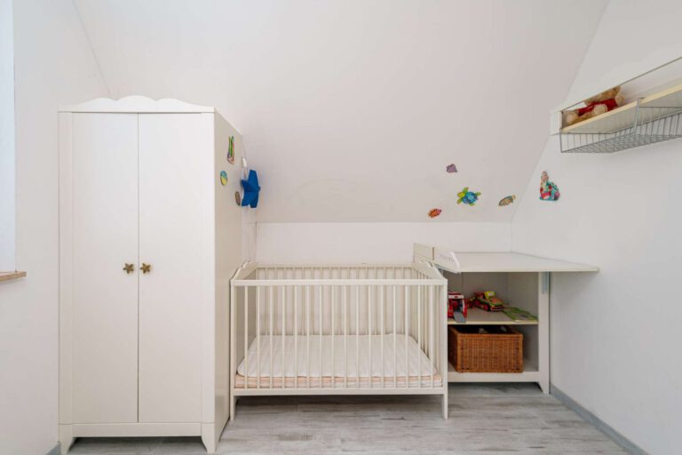 Der liebevolle eingerichtete Babybereich