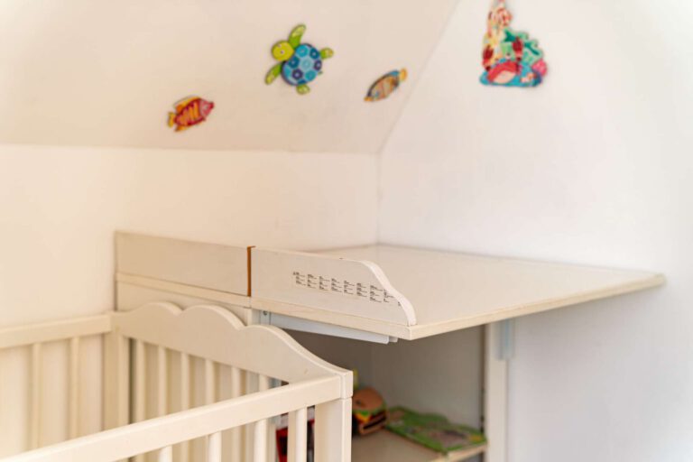 Der liebevolle eingerichtete Babybereich
