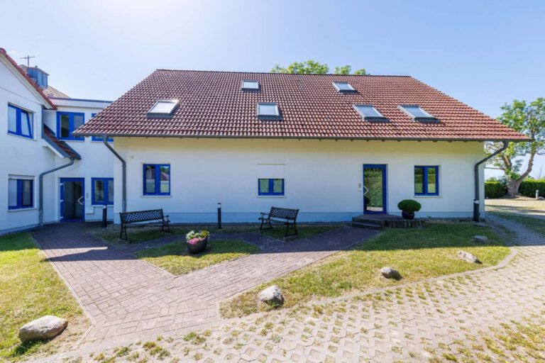 Der gepflegte Innenhof