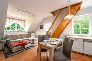 Der offene Wohn- und Essbereich