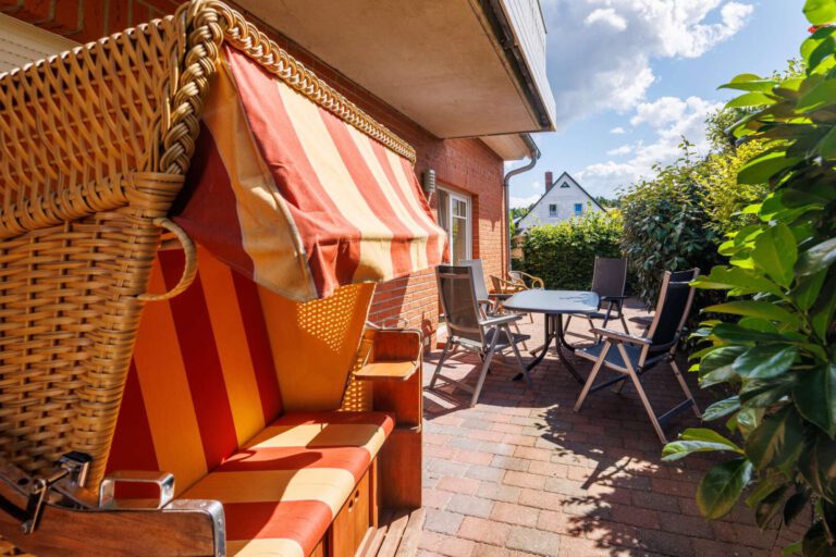 Die sonnige Terrasse