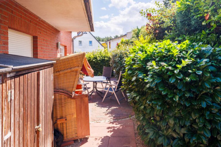 Die sonnige Terrasse