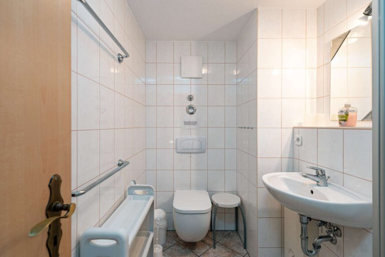 Das gepflegte Badezimmer
