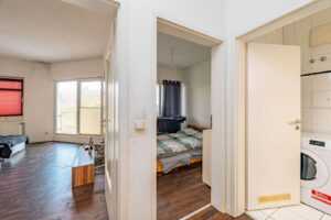 Der offene Blick in die Wohnung