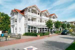 Das maritime Appartementgebäude